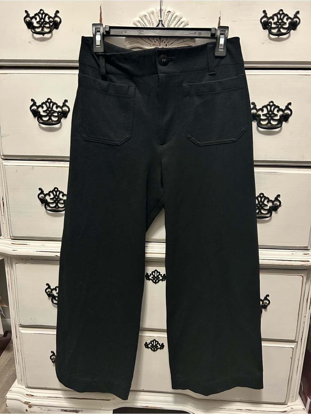 Maeve Black Wide-Leg Pants New Without Tags